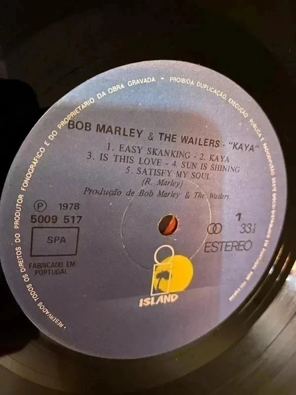 ✌ Bob Marley & The Wailers – Kaya - Portugal 1978 – photo 3